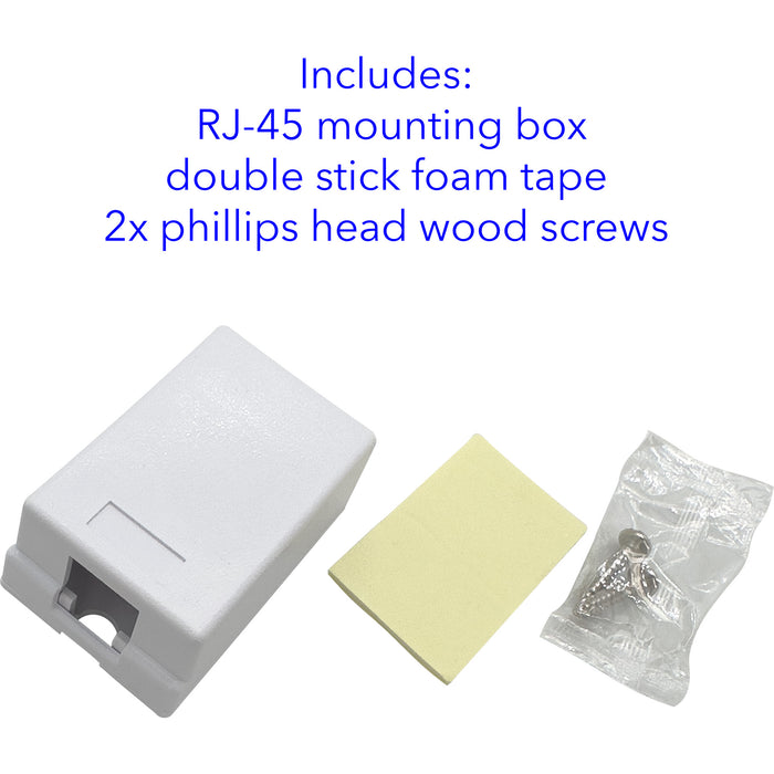 1001 Single RJ 45 Wall Mount Box