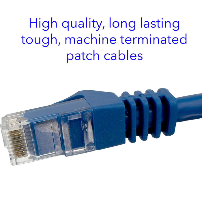 2001 Cat 6 Patch Cable Blue 1 Ft