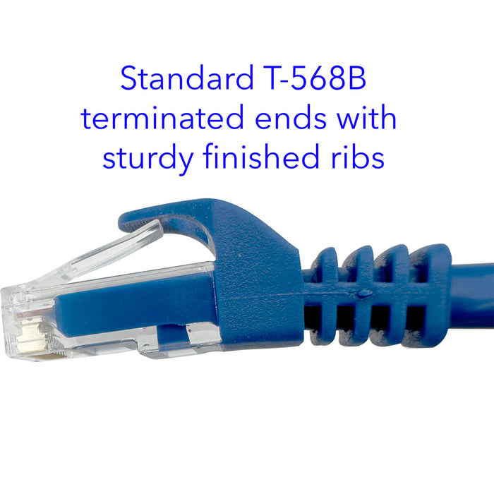 2001 Cat 6 Patch Cable Blue 1 Ft