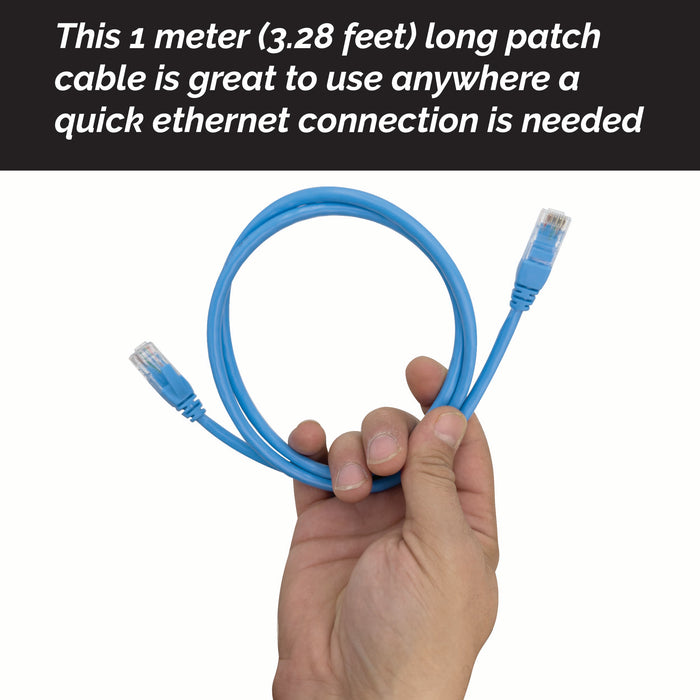 2010 Cat 6 Patch Cable Light Blue