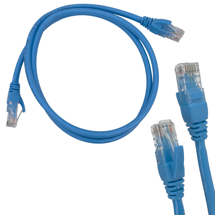 2010 Cat 6 Patch Cable Light Blue
