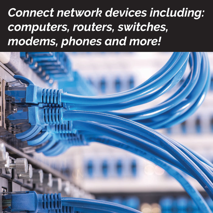 2010 Cat 6 Patch Cable Light Blue