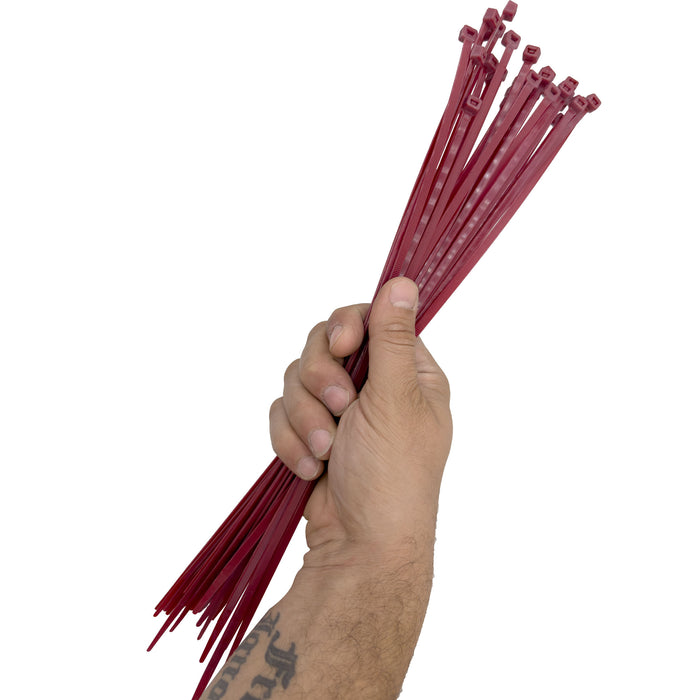 4001 Pk100 14” 50lb Plenun Rated Zip Ties