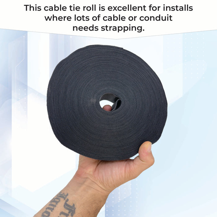 8001 82 ft x 2 inch Resuable Cable Tie Roll
