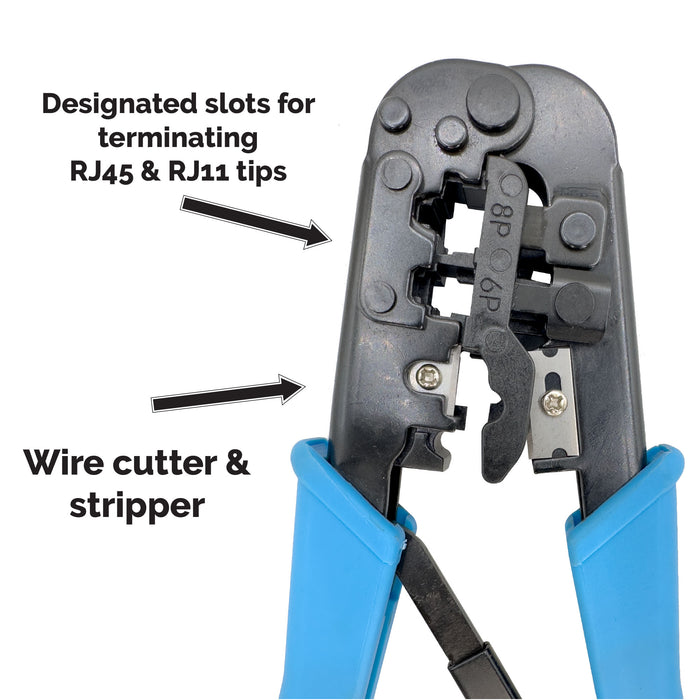 9002 568 RJ45 Ethernet Crimping Pliers