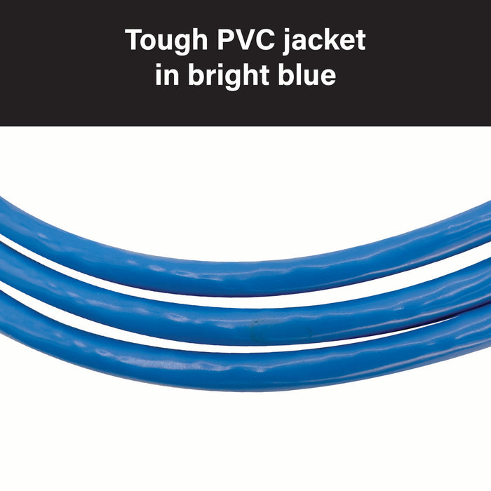 2200 Cat6 UTP 23 AWG Blue Cable