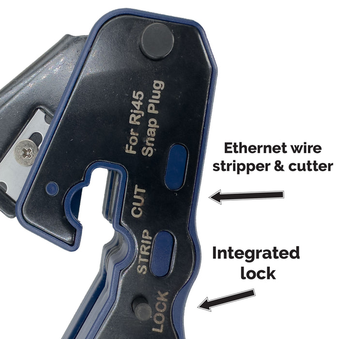 9001 2 in 1 RJ45 Easy Crimp Pliers